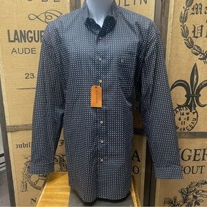 NWT Stetson Button Down Shirt, XXL